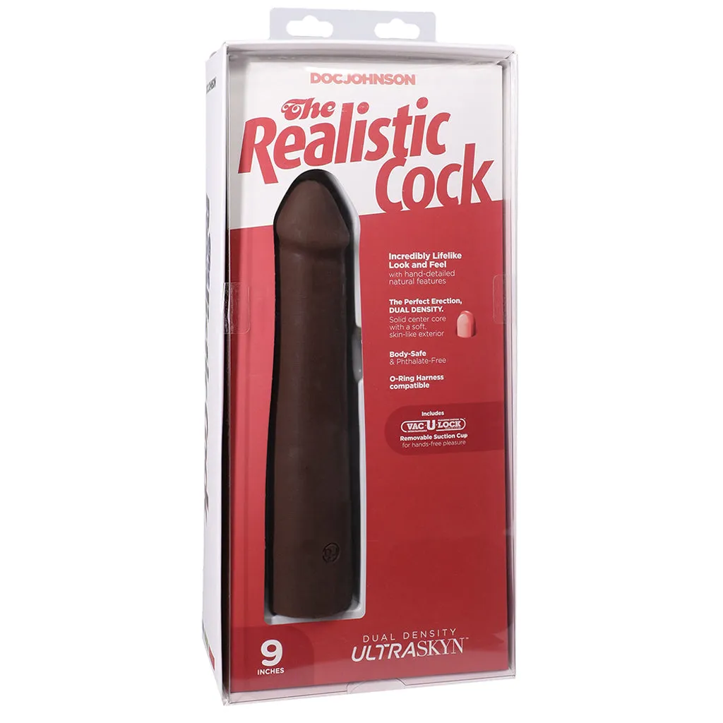 The Realistic 9 Inch Cock in Chocolate