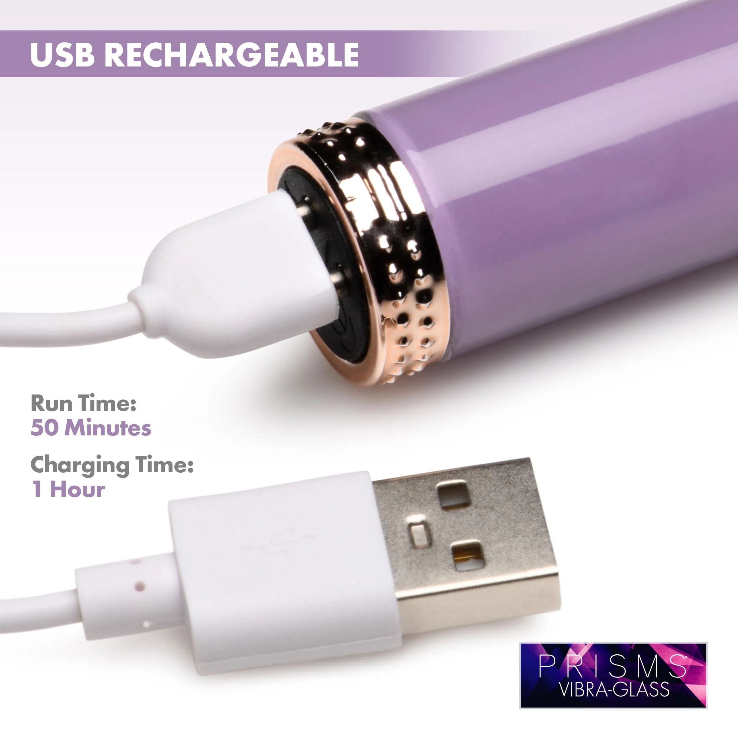 Vibra-glass Mini Vibe Lilac
