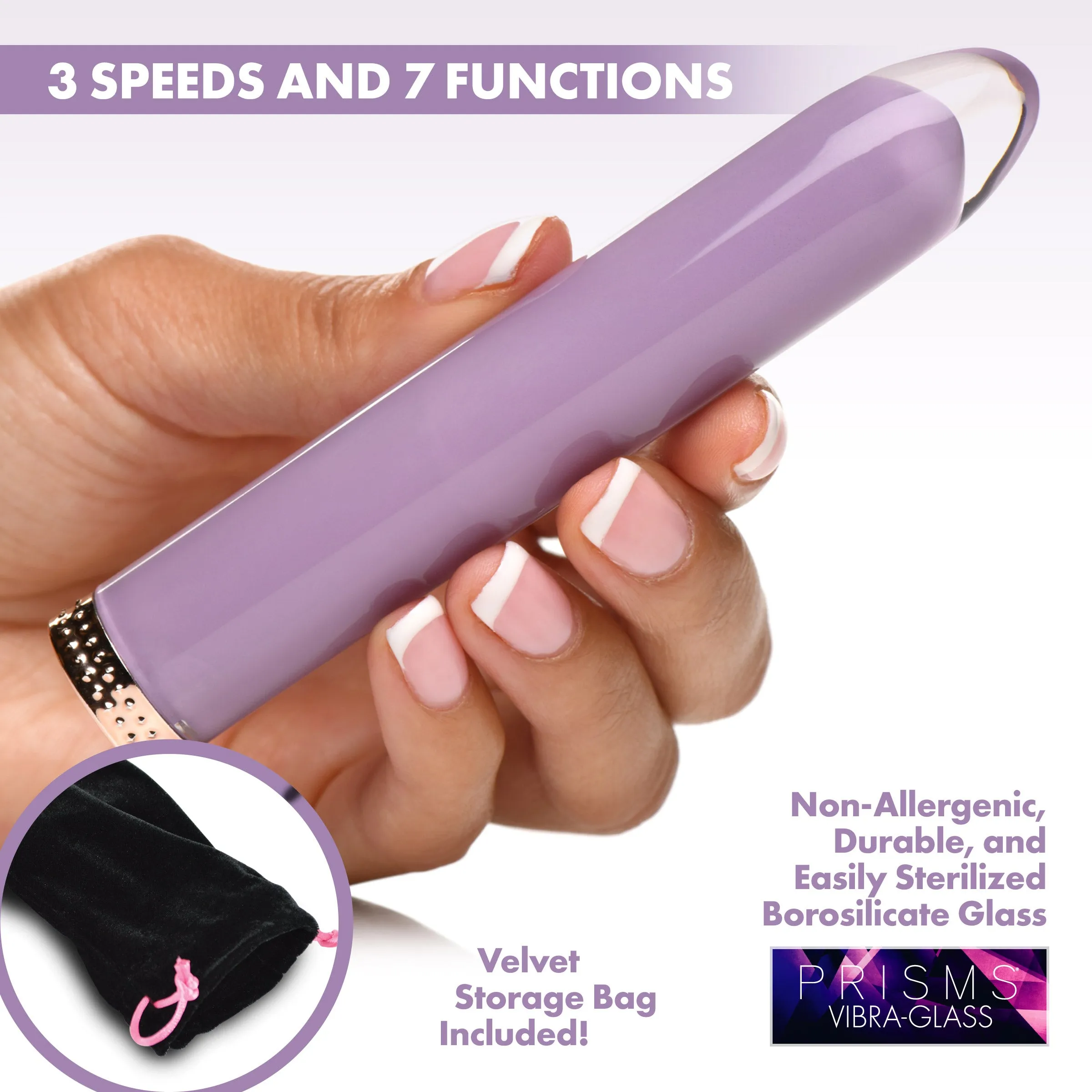 Vibra-glass Mini Vibe Lilac