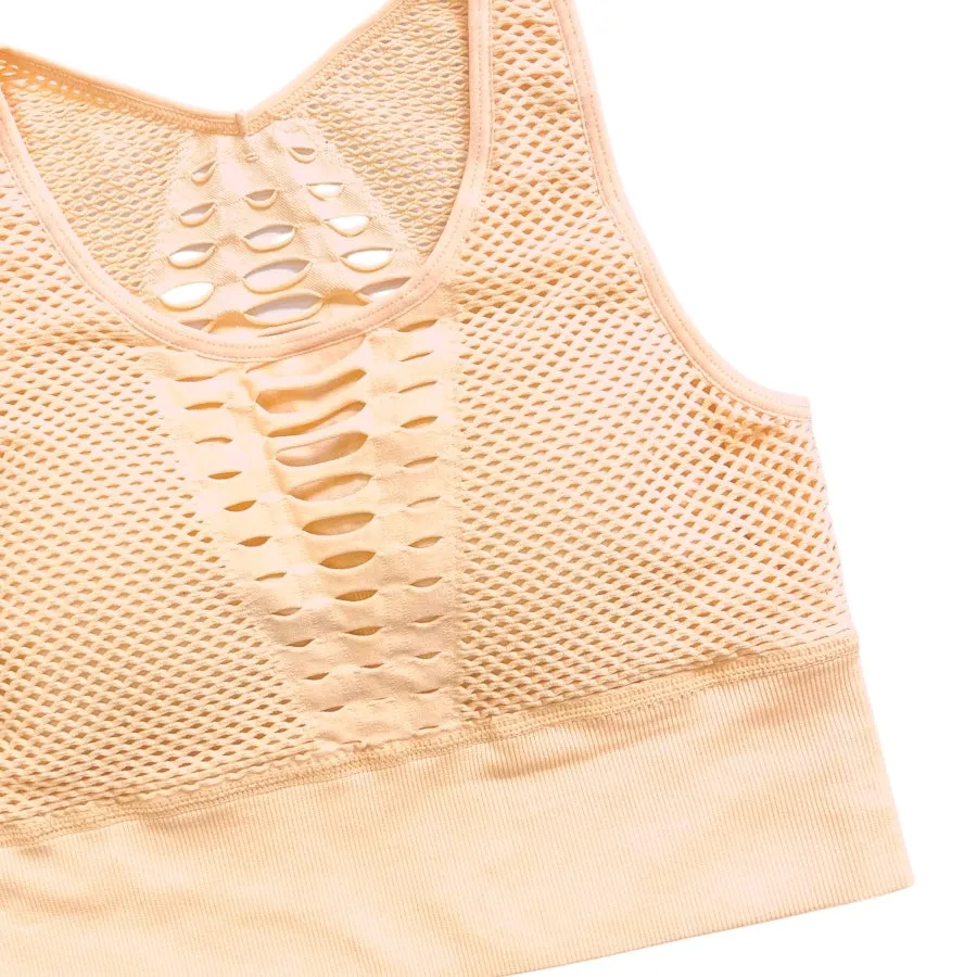 Warrior Bra ~ Apricot- SIZE SMALL